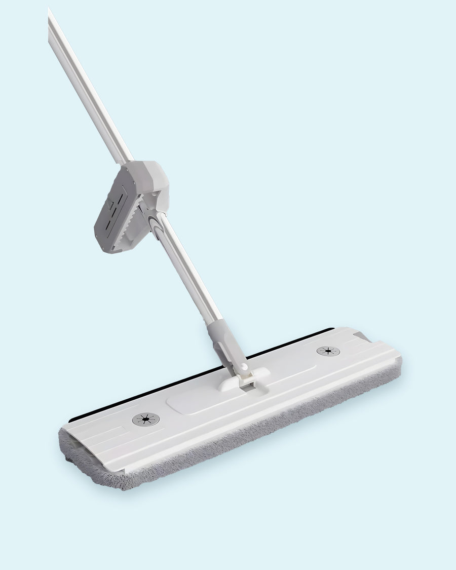 Self-Wringing Flat Mop with 2 Pads