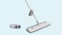 Self-Wringing Flat Mop with 2 Pads